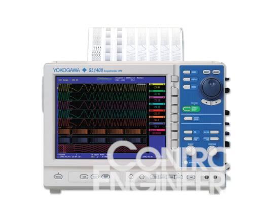 横河电机推出操作简便的新型高速录波仪SL1400如图