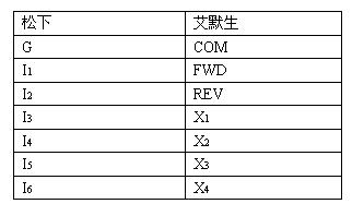 分析原松下的工作过程可以将端子图做如下化简