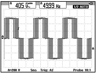 图7 PWM 输出电压波形（50…如图7