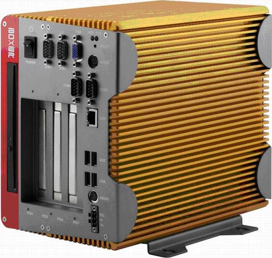 研扬科技推出一款4个PCI扩展槽Pentium-M无风扇工控机AEC-6915如图