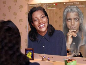 神奇魔镜可预测你未来会长成啥样