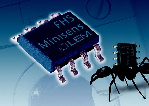 北京莱姆电子推出用于绝缘电流测量的 SO-8 封装 Minisens ASIC 传感器如图