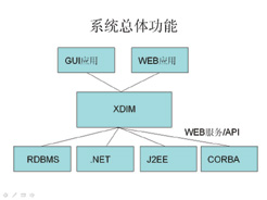 XDIM系统总体功能