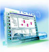 图2全中文自动化编程软件PCWORX5　　PROFINET网络安装依据工业环境下以对以太网网络的特殊要求它们给设备制造商提供清晰的设…