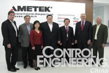 AMETEK（上海）为快速发展的电子仪器业务提供支持如图