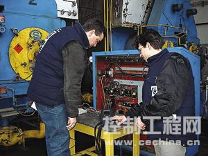 Engineers conducting an energy audit at the Brewery of Jagodina