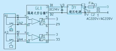 应用PLC变频控制的乙炔压缩机如图