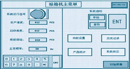 PLC在贴箱机中的应用如图