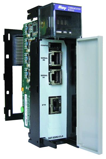 Woodhead推出用于罗克韦尔自动化A-B ControlLogix控制器的Modbus通讯模块如图