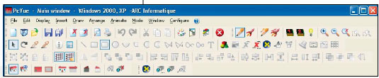 法国彩虹新一代监控组态软件PcVue 8.10如图