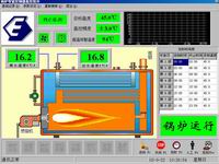 HMI-3804在锅炉行业的应用如图