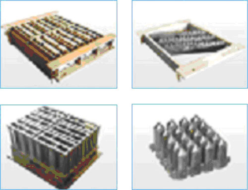 台达机电产品在砌块成型机上的应用如图