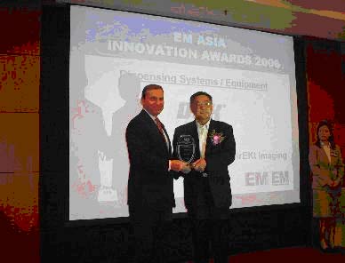 DEK的ProFlow® DirEKt 挤压印刷技术荣获业界制造大奖如图