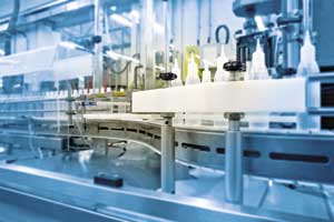 Packaging machines for pharmaceuticals and surgical instruments - products with a high dollar value - can benefit from the increased uptime provided by predictive maintenance performed in intelligent drives. 