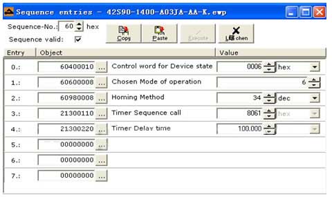 用屏中的定时器元件周期的将伺服的60630020