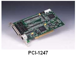 4轴AMONet运动控制卡PCI-1247