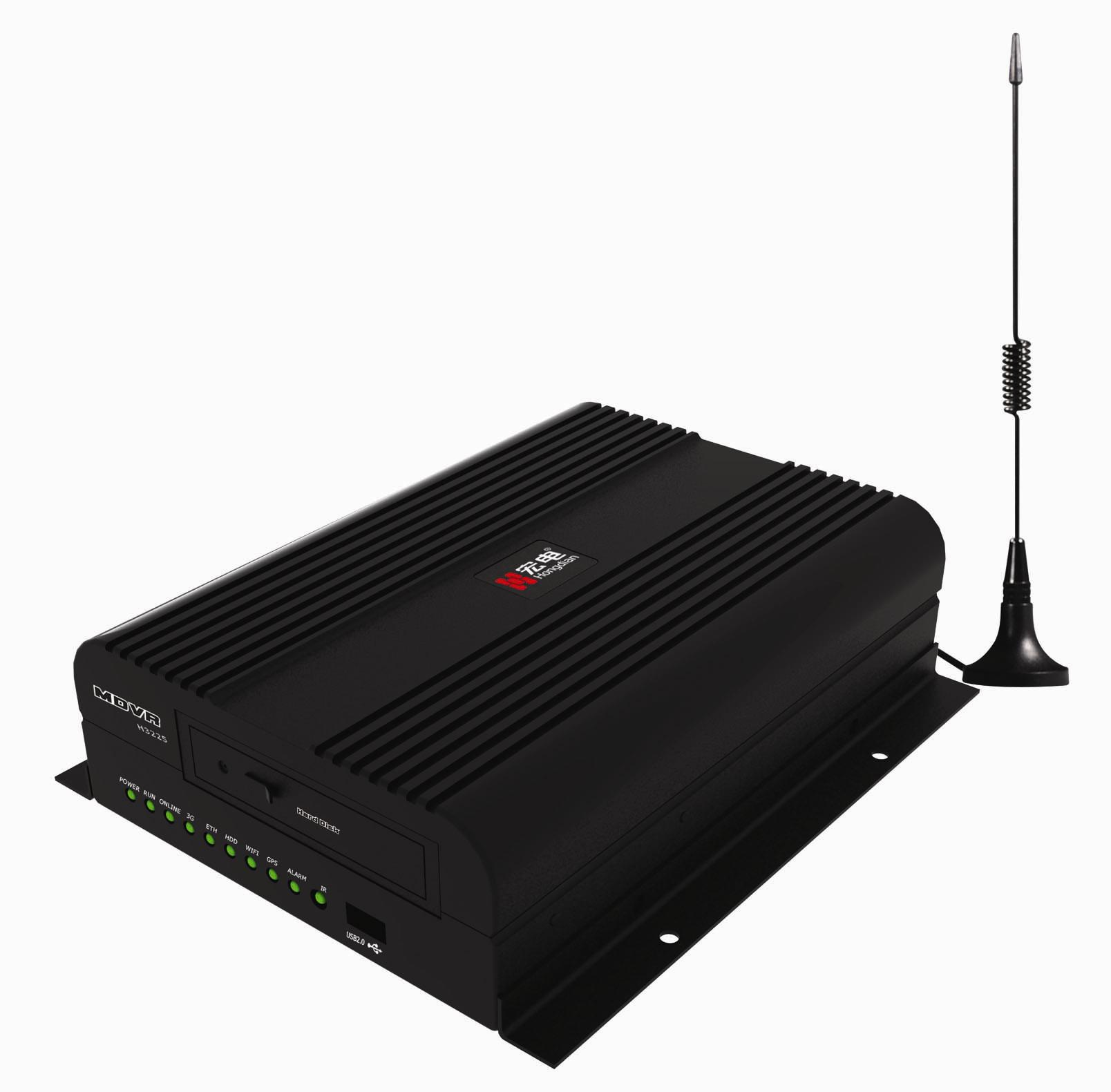 宏电 无线车载硬盘录像机h3225a